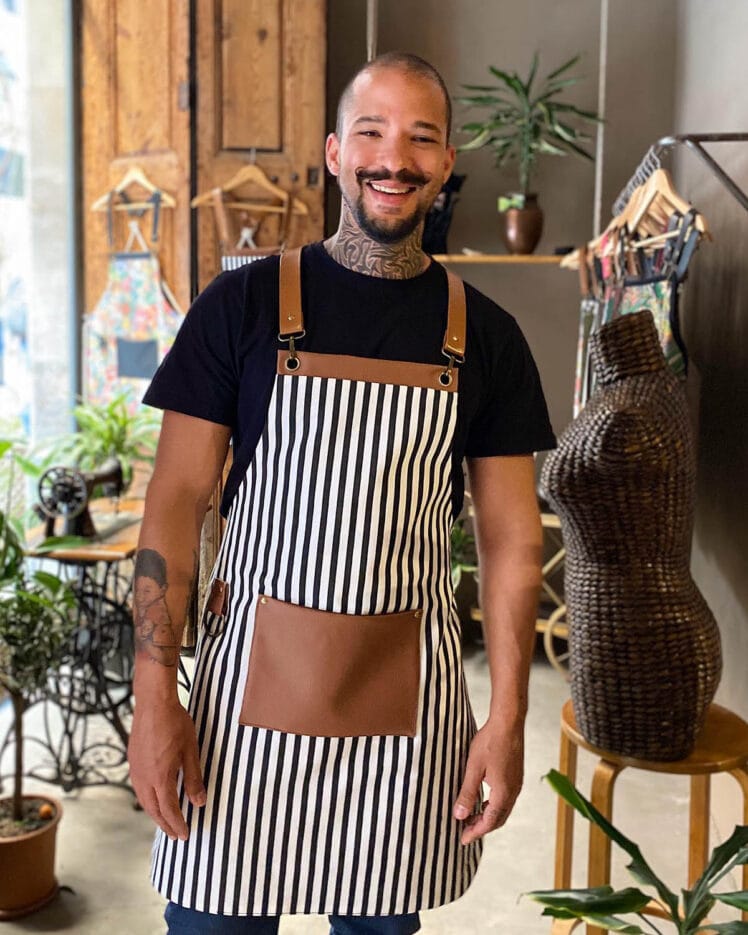 Ποδιά barista ριγέ "Stripes" - Image 2