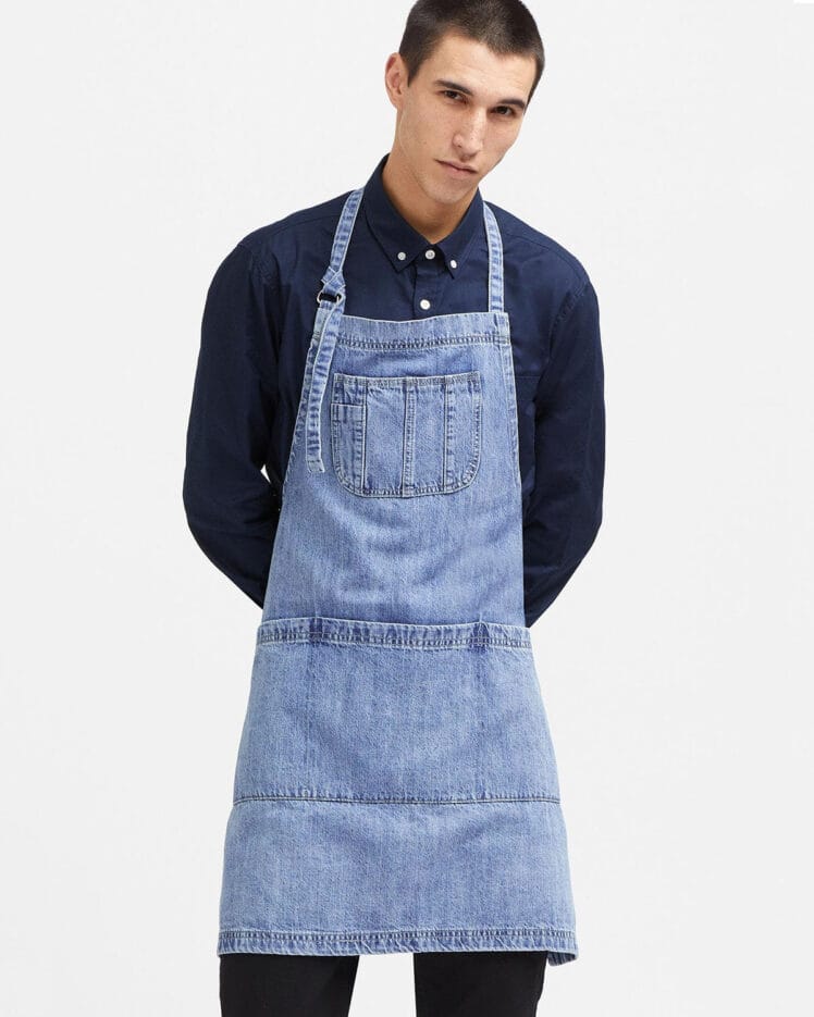 Ποδιά Classic Denim "JOY" - Image 4