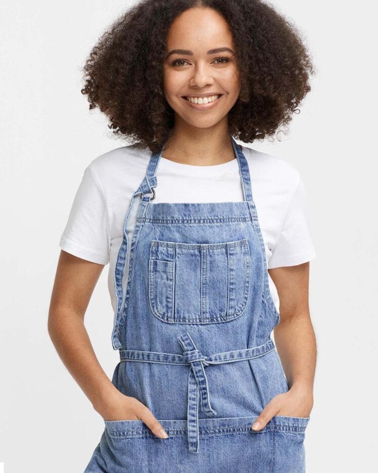 Ποδιά Classic Denim "JOY" - Image 2