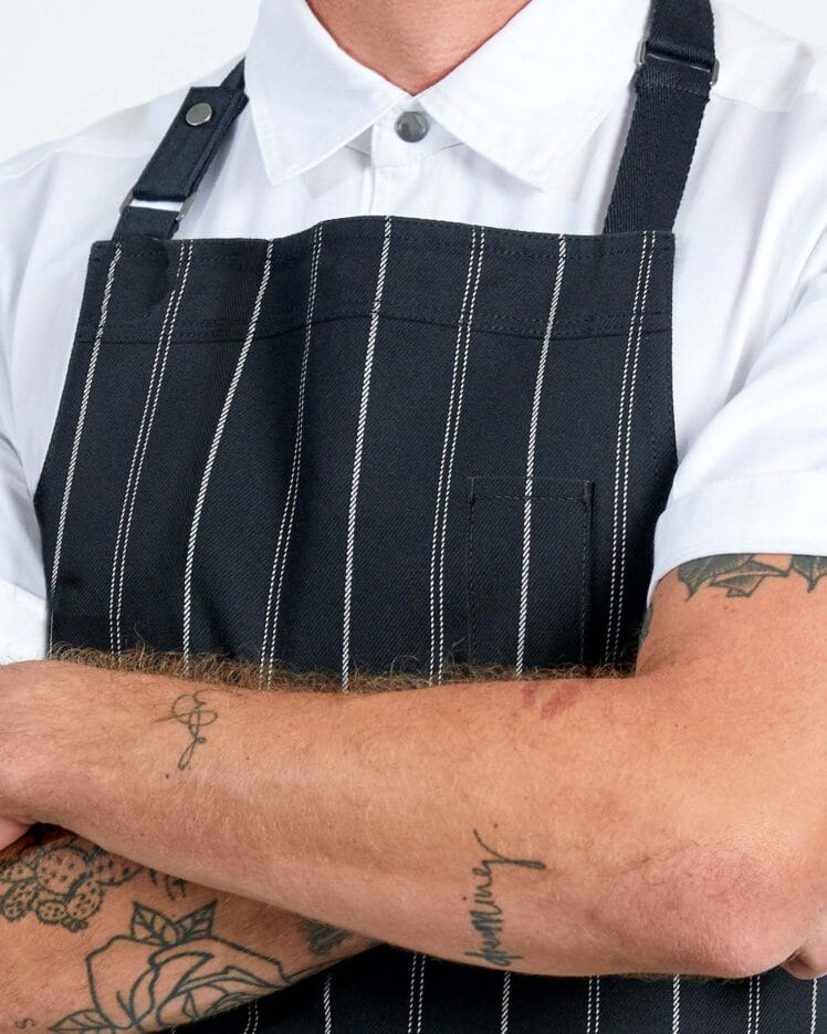 Ποδιά Μάγειρα Ριγέ "CHEF" - Image 3