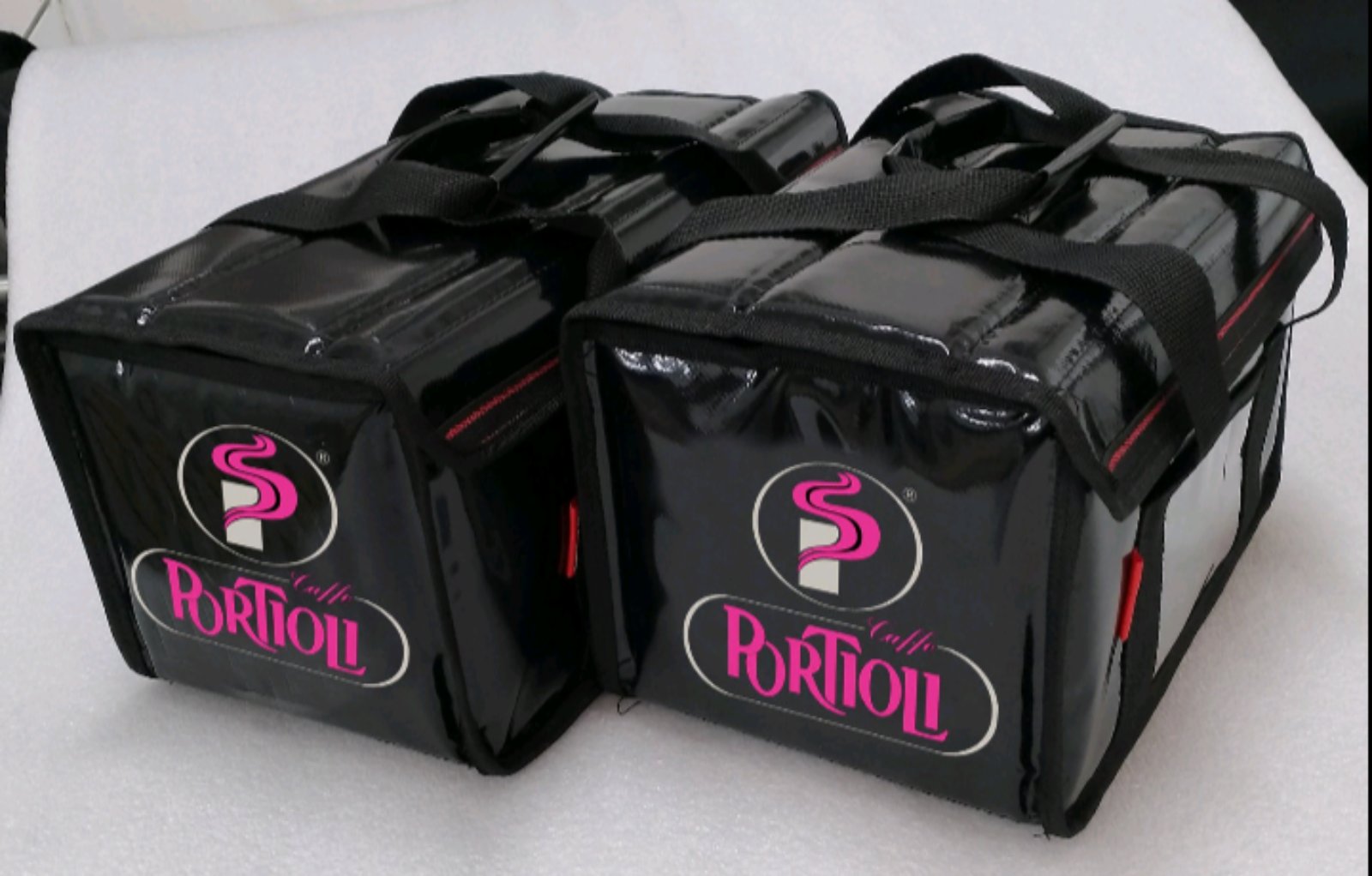 Coffee-41 Σάκος μεταφοράς 8 θέσεων καφέ Μήκος 41εκ, Ύψος 22εκ , Πλάτος 23εκ διατίθεται με βάση inox