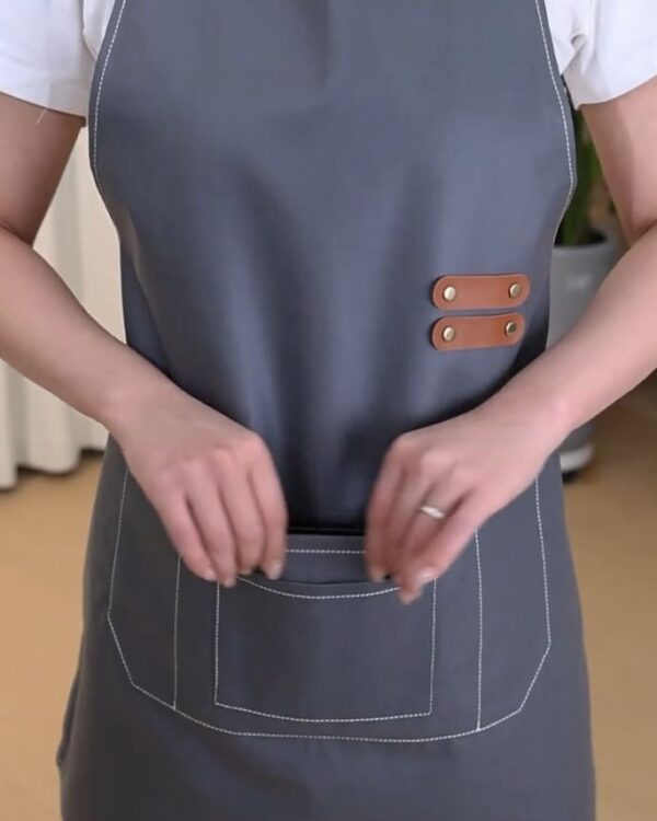 Ποδιά Classic Denim Ciel "Resto"