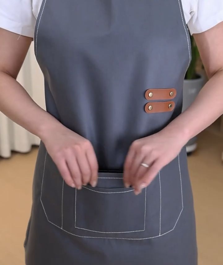 Ποδιά Classic Denim Ciel "Resto"