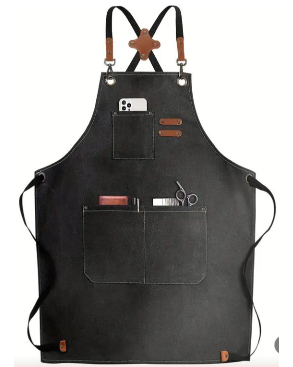 Ποδιά Classic Denim Ciel "Resto" - Image 2