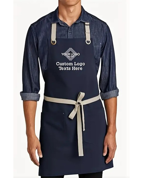 Ποδιά Canvas Μπλε "Perseas"